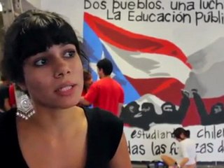 Solidaridad desde Puerto Rico para Chile