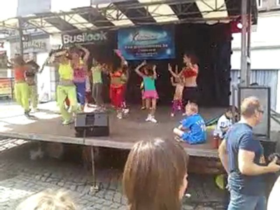 Zumba à binche le 10.08.2011 Malicia