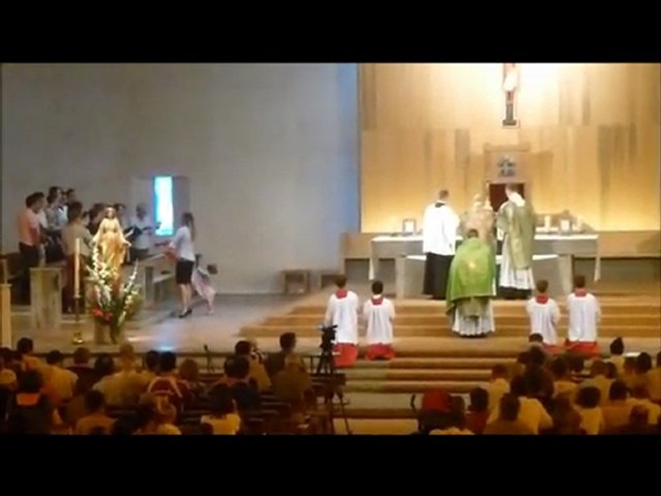 FSSP - Ars 2011 Messe de cloture du pèlerinage Trévoux - Ars le dimanche 11 septembre 2011