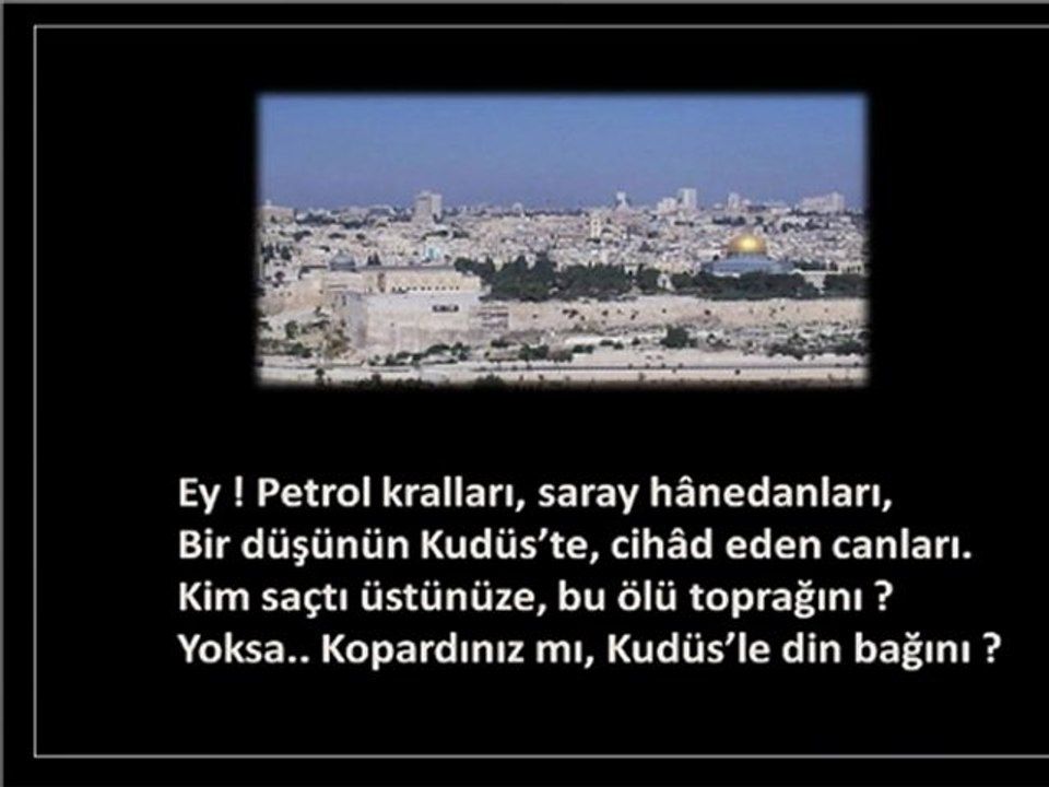 Mescid-i Aksa (şiir)- Cengiz Numanoğlu