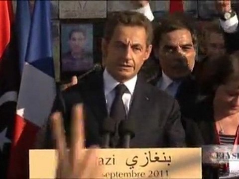 Allocution de N. Sarkozy à Benghazi
