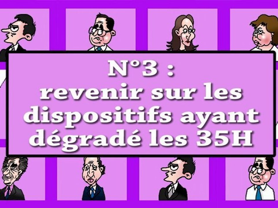 Les Folles Propositions du PS - Les 35 heures