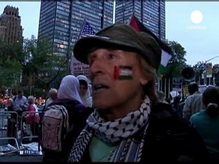 Filistinliler New York sokaklarına indi