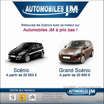 mandataire renault scenic energy dci 130