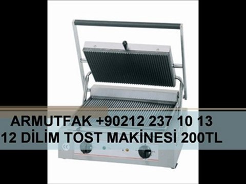 Tost Makinesi 12 Dilim 180TL - +90212-237-10-13