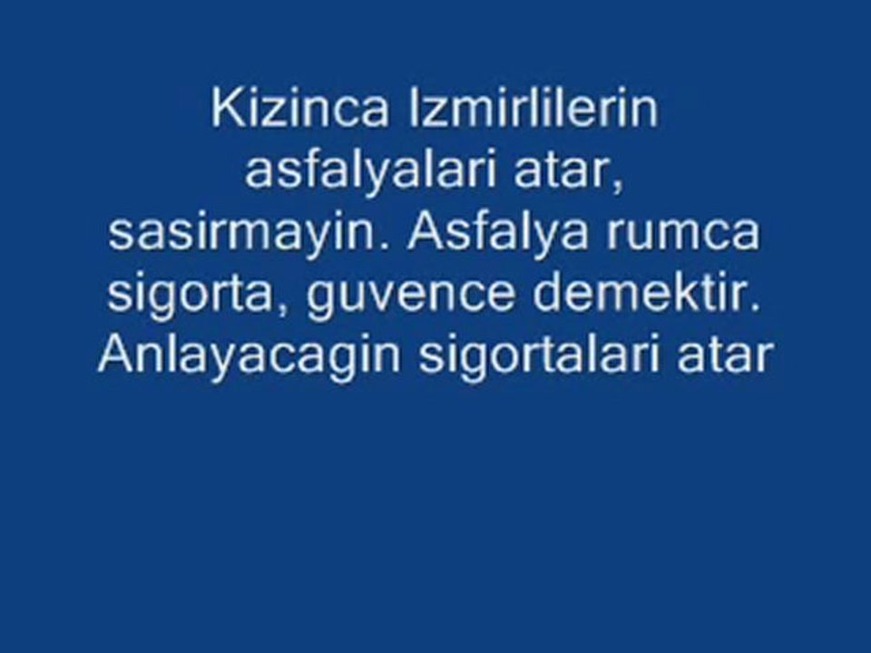 İzmir' e Yeni Gelenler ve İzmir' i Tanımayanlar İçin...