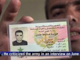 Defected Syrian officer returns: Syrian State TV