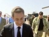 Sarkozy and Cameron hailed as heroes in Libya