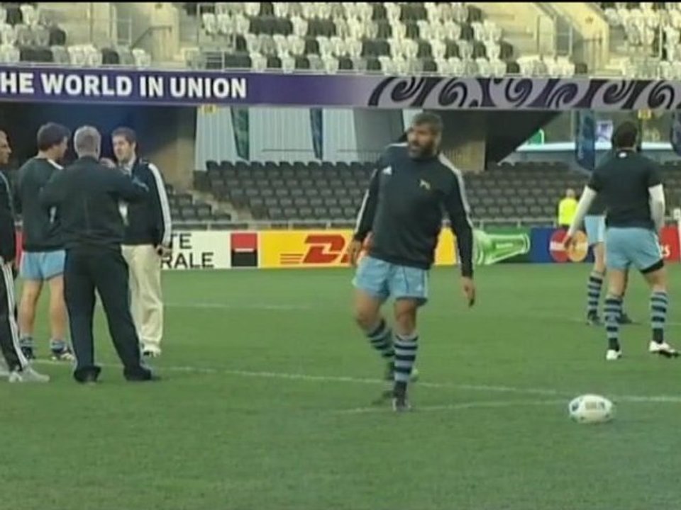 Rugby WM - Argentinien gegen Rumaenien