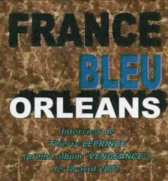 PROMO FRANCE BLEU-THIERRY LEPRINCE album "VENGEANCE"(2007)