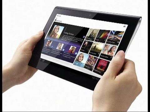 Sony Tablet S sous Android présentation lors du salon IFA 2011 de Berlin