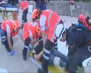 Espectacular simulacro de terremoto de 24 horas