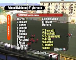 Fc Crotone | Juve Stabia-Crotone | Il match program