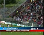 Fc Crotone | Arezzo-Crotone 1-2 | La sintesi e i gol di Aurelio, Lauria e Carcuro