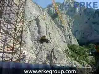 ERKE Dış Ticaret ltd., Locatelli Cranes works at Boyabat Dam Project