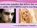 acne scar repair - natural scar removal - scar solution