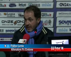 Fc Crotone | Lerda, il Sassuolo squadra forte