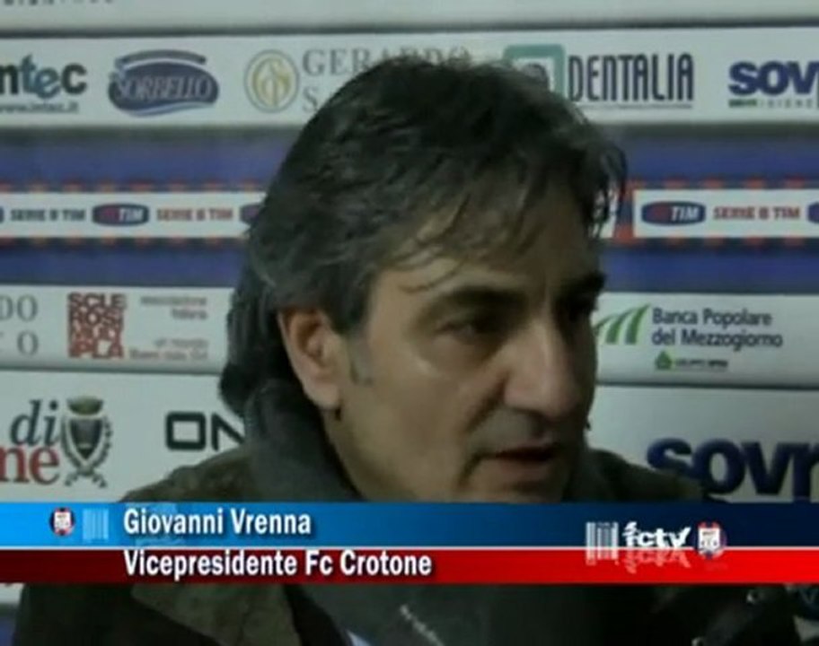 Fc Crotone | Giovanni Vrenna, puntiamo sulle giovani leve.