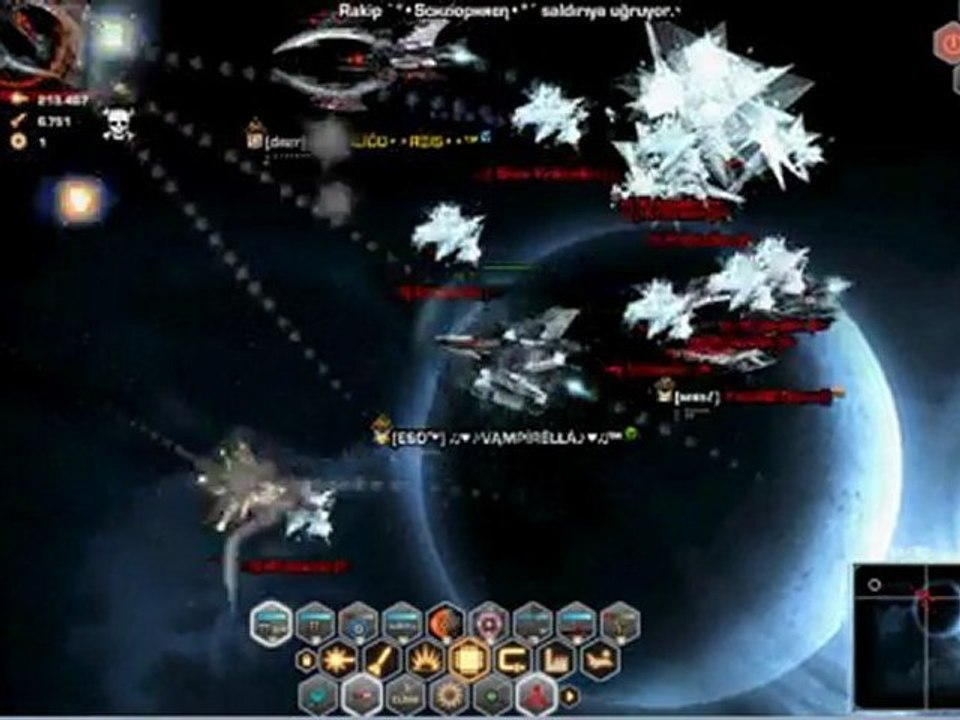 Darkorbit TR3 VAMPIRELLA & ALICO REIS part 1 MMO katliamı