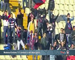 Fc Crotone | Modena-Crotone 1-1 (la sintesi e le reti della gara)
