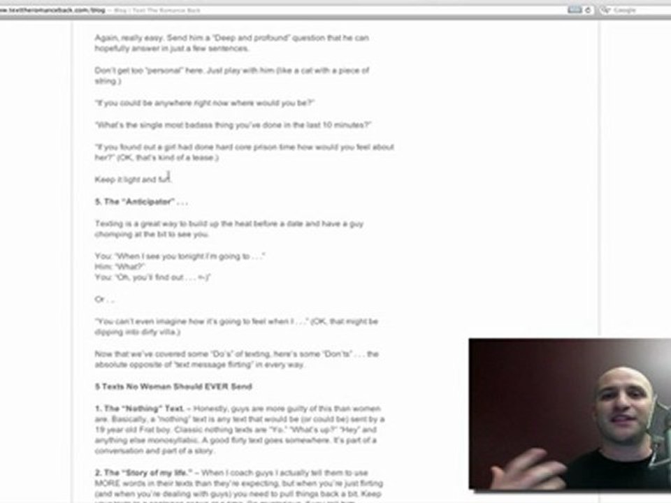 Text Message Flirting – Drive Any Man Crazy With Nothing But Your Thumbs