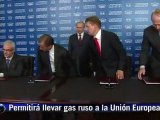 Acuerdo con Rusia para construir gasoducto