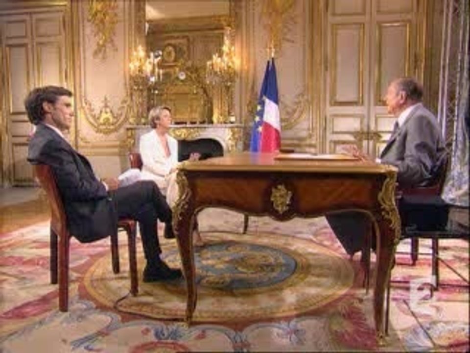 Chirac la girouette