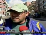 Paro cívico por reclamos limítrofes en La Paz