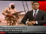 OTAN continúa los bombardeos sobre SIrte y Beni Walid