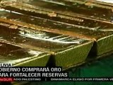 Gobierno boliviano comprará oro nacional