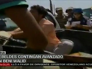 Rebeldes armados por la OTAN llegan a Sirte