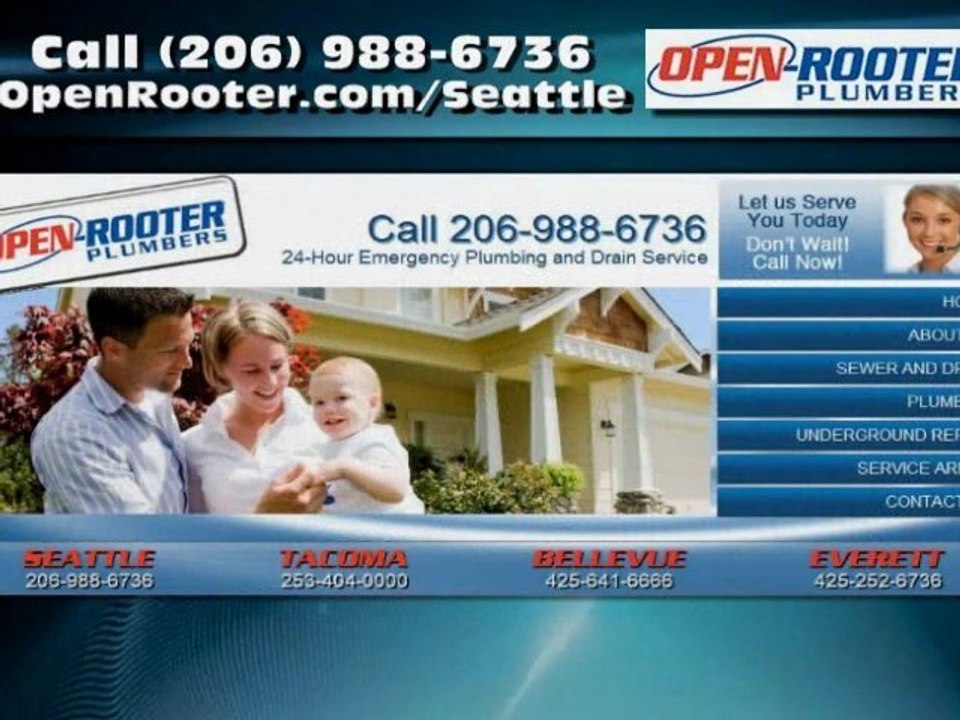 Plumbers in Seattle WA – Open Rooter
