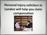 Personal Injury Solicitors London