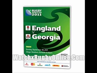 watch Rugby World Cup Georgia vs England telecast online