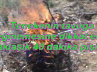 Tenekede Tavuk Pişirme