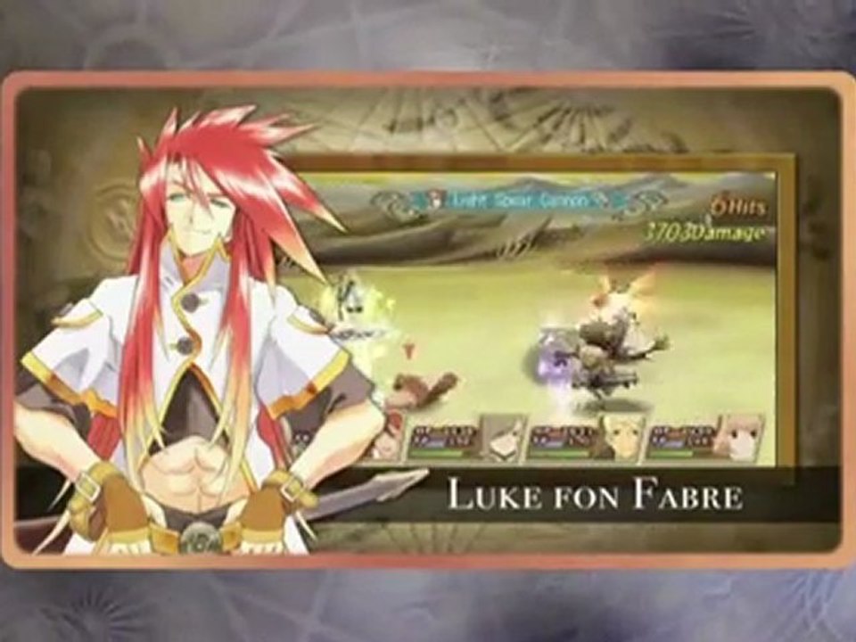 Tales of the Abyss - Luke Fon Fabre en action