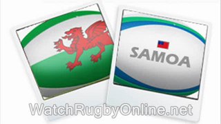 watch 2011 Wales vs Samoa Rugby World Cup match stream