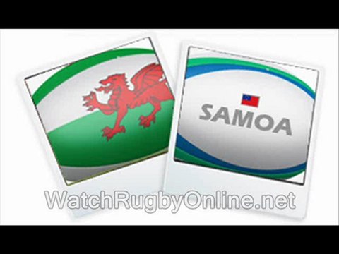 watch 2011 Wales vs Samoa Rugby World Cup match stream