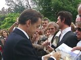 Journées du patrimoine: les Sarkozy à la rencontre des visiteurs