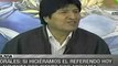 Morales insiste en carretera interestatal