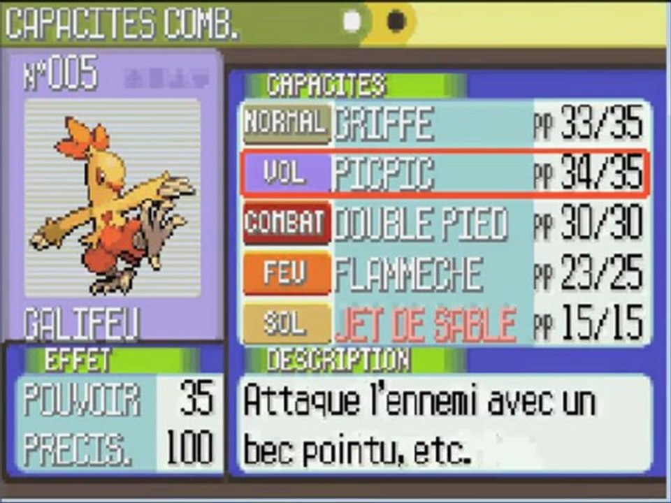 Pokemon Saphir WT8 = Jardinage