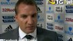 Listen to what Swansea Manager interviews after their home win, Swansea 3-0 West Brom