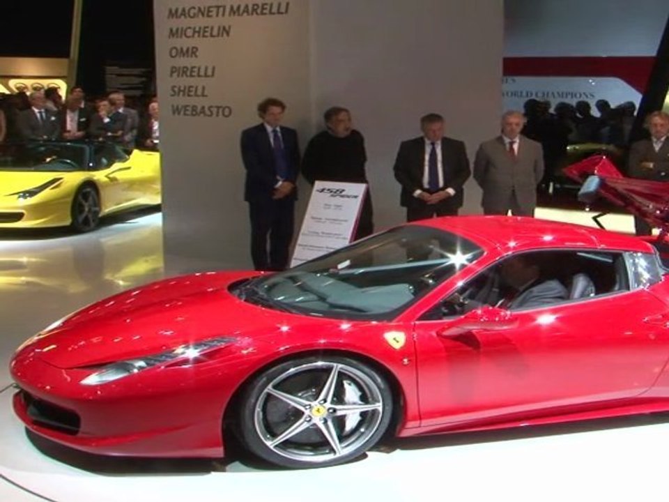Autosital - Ferrari au salon de Francfort 2011 - Vidéo officielle - VO