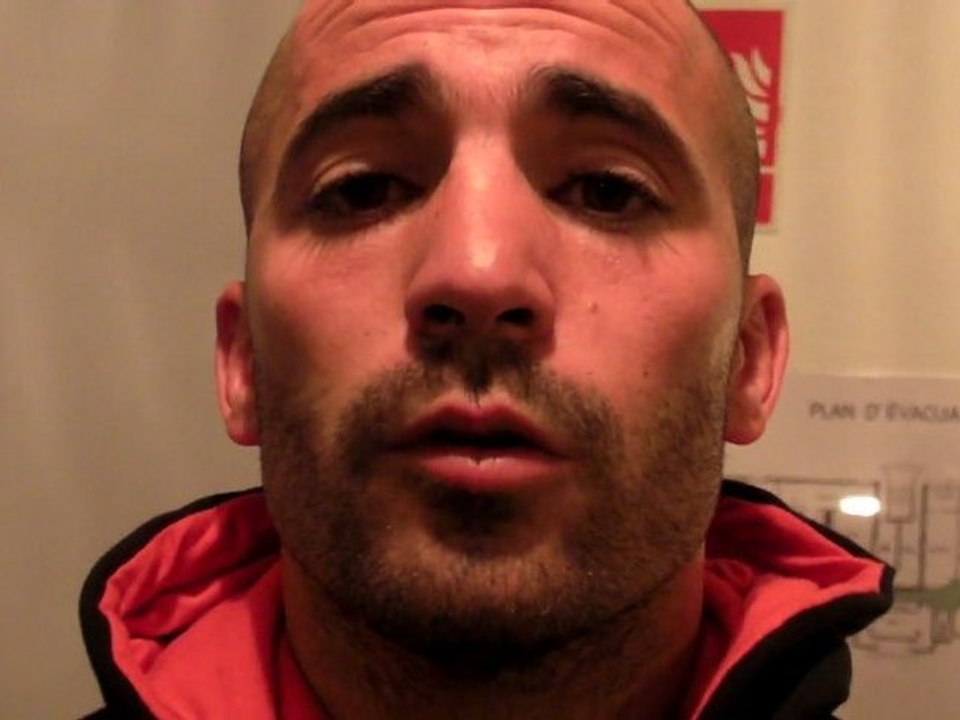 Rugby Pro D2- Johann Authier reagit apres USO - Narbonne