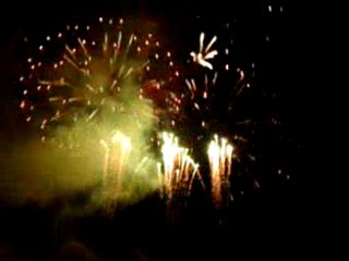 Feu d'artifice de Martignat 2011