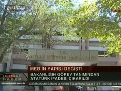 MEB'nın yapısı KHK ile değiştirildi Atatürk ilkelerini çıkarıldı