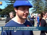 Rugby : le XV de France affronte le Canada
