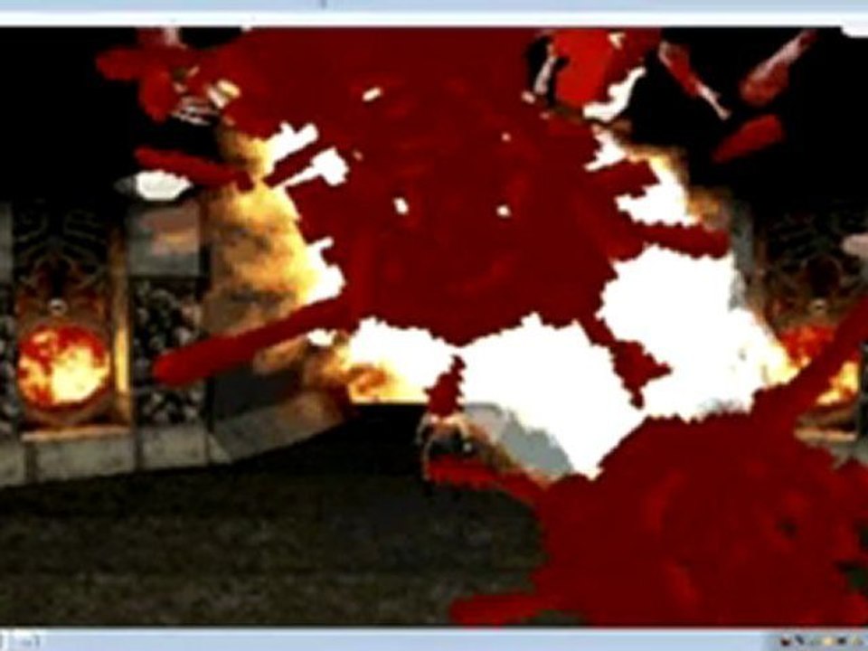 MORTAL KOMBAT 4 (PSX) LIU KANG FATALITY 1 (Screen Shot)