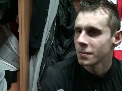 Михаил Мамкин и Роман Людучин после игры с к.Динамо 17.09.11.