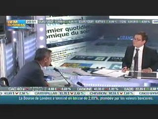 Christophe Beaux invité du Grand Journal de BFM Business - lundi 19/09/11